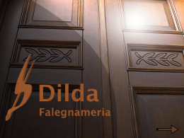 Diapositiva 1 - Falegnameria Dilda