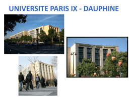 Universit&eacute; Paris IX
