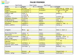 false friends - englishmania