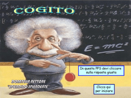 Un test di buon senso