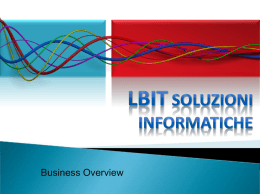 Presentazione LBiT - LBiT soluzioni informatiche