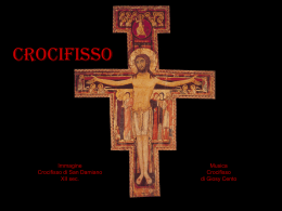 Crocifisso S.Damiano-GCento - PS: post scriptum di Paola Sandrini