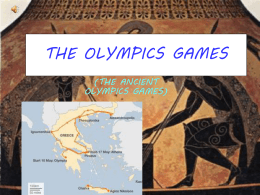 THE OLYMPICS GAMES