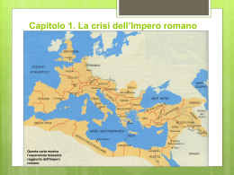 Capitolo 1. La crisi dell`Impero romano