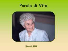 PPS - Parola di Vita - Gennaio 2012