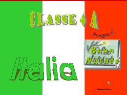Classe 4°A: ITALIA