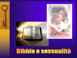 Bibbia e sessualità