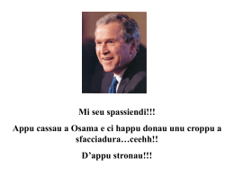 Bush vs Osama - Virgilio Siti Xoom