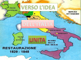 IV B Brocca - Verso l`idea di Italia Unita