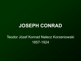 JOSEPH CONRAD