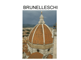 Brunelleschi e città rinascimentale