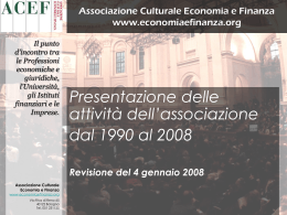 Il punto d`incontro tra le Professioni economiche e giuridiche, l
