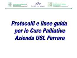Protocolli e linee guida AZUSL