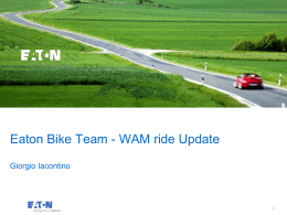 WAM update 19 July 2013 - Gruppo Ciclistico EATON