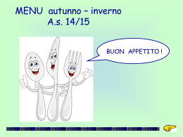 Men&ugrave; Invernale - Istituto Comprensivo del Vergante