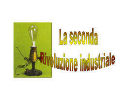Seconda Rivoluzione Industriale