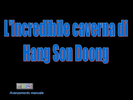 Hang Son Doong - Lo scrigno dei tesori