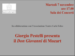 Diapositiva 1 - Conservatorio Paganini