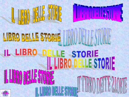 IL LIBRO DELLE STORIE IL LIBRO DELLE STORIE. IL LIBRO