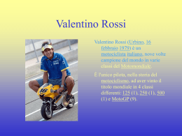 Alberto parla di Valentino Rossi