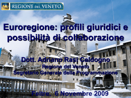 Interreg IV Italia – Austria - TrevisoSystem