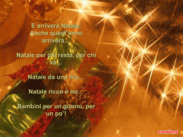 E Arriverà Natale