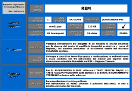 (INTERNA) REM versione 1.0 12 ottobre 1995