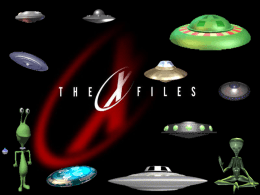 The X-Files! - Blog Studenti