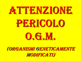 attento pericolo OMG - ilmioarchiviovirtuale.it