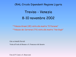 Treviso e Venezia