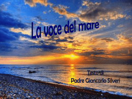 La voce del mare (Padre Giancarlo Silveri)