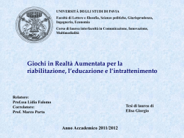 GIORGIO Elisa - Cim - Università degli studi di Pavia