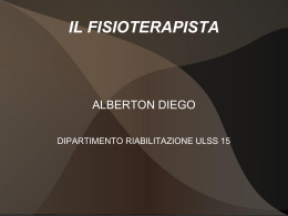 IL FISIOTERAPISTA - Liceo "Tito Lucrezio Caro" di Cittadella