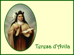 Teresa D`Avila - Partecipiamo.it