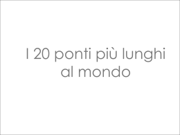 Ponti lunghi