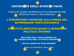 GIRARDO - Cim - Università degli studi di Pavia