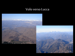 Volo verso Lucca