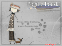 Poeti e poesia