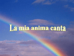 La mia anima canta