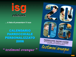Diapositiva 1 - ISG Edizioni