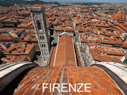 Firenze - Lo scrigno dei tesori