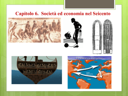Capitolo 6) Società ed economia nel Seicento