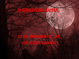 Alla luna (Giacomo Leopardi)