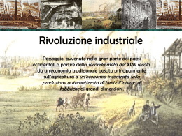 rivoluzione industriale