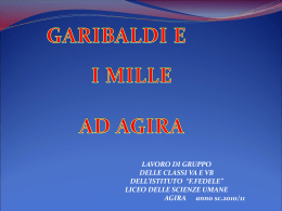 Garibaldi ed i Mille ad Agira