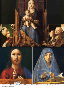 Antonello da Messina, 1 Madonna col Bambino