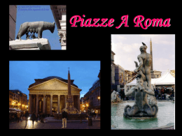 Le Piazze romane