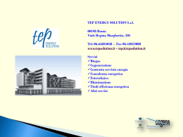 TEP ENERGY SOLUTION Srl
