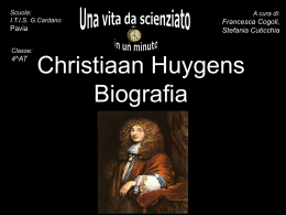 Huygens - biografia