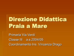 La pietra che rende invisibili - Direzione Didattica Praia a Mare